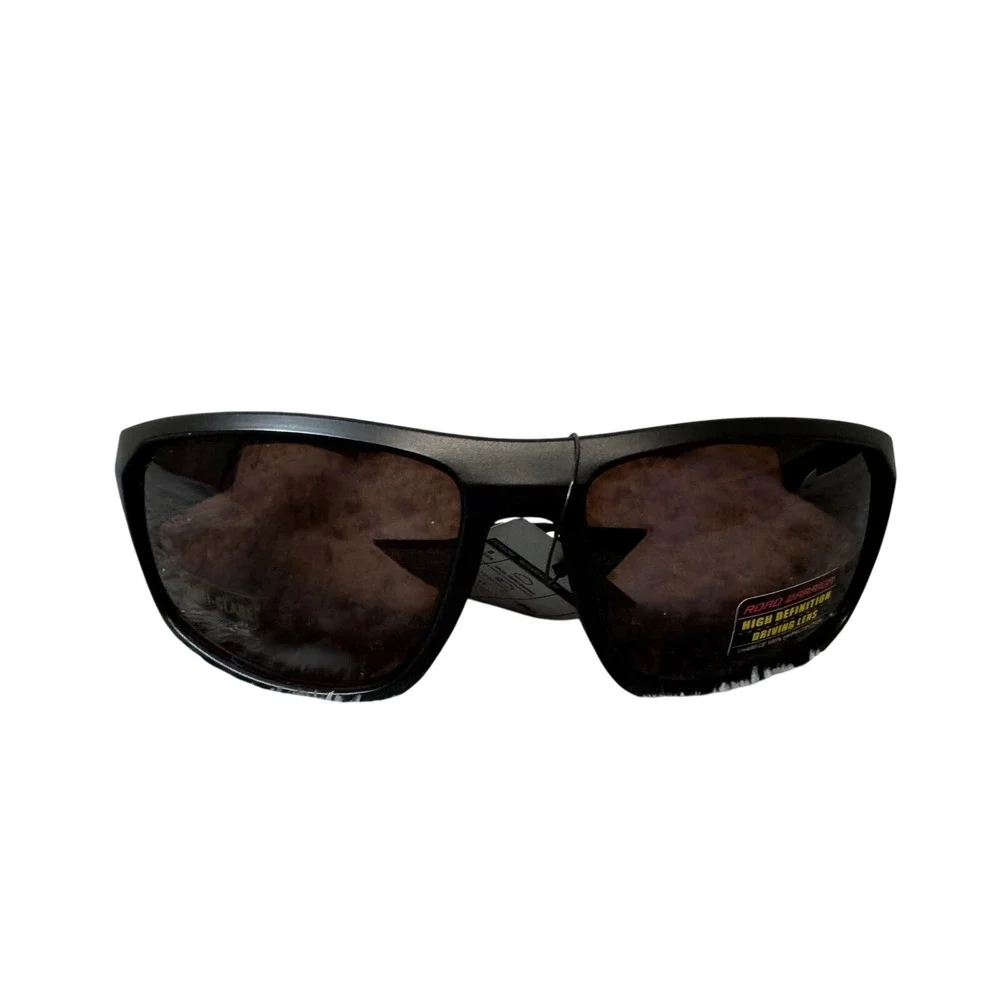 Road Warrior Men Sunglasses UV 400 High-Definition Black Summer‎ Beach Fashion